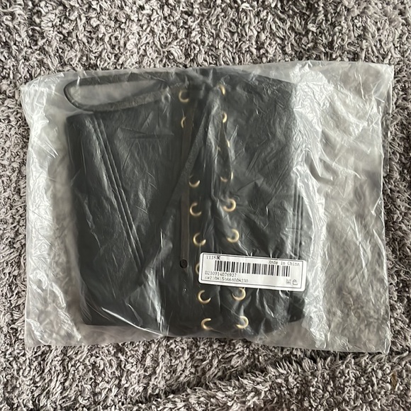 NWT! Black Tie-Front Under-Bust Belt, Women’s Small - Picture 6 of 6